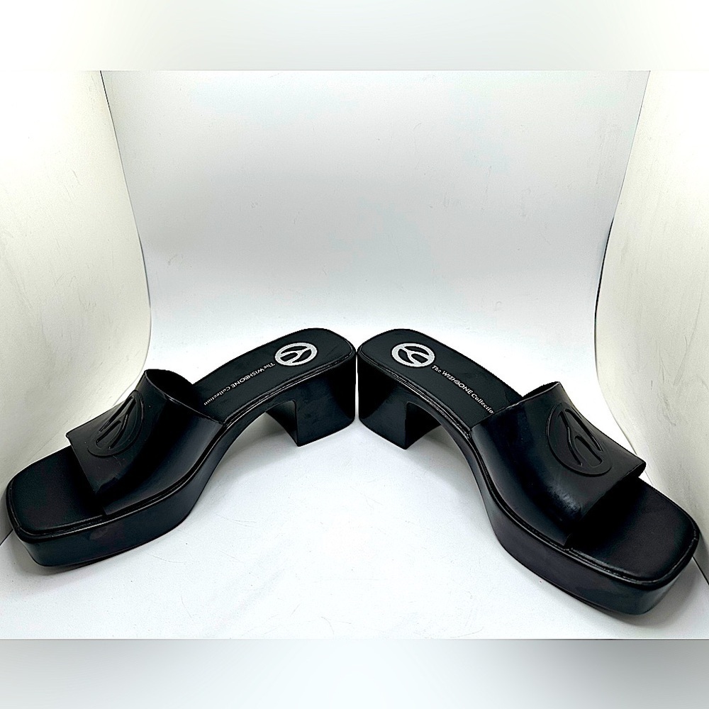 WISHBONE - Leslie heeled mules size US 6 - Picture 6 of 15